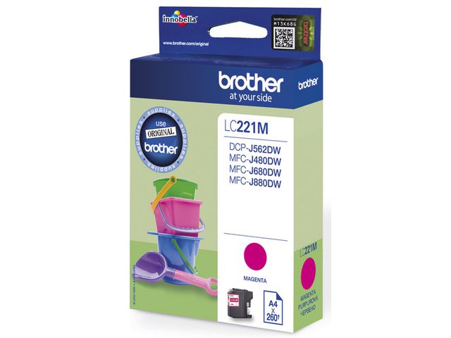 Inkjet Brother Lc221 magenta