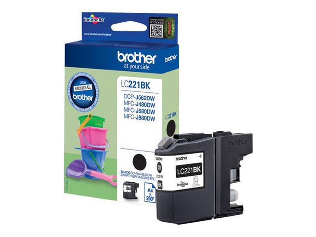 Inkjet Brother Lc221 zwart