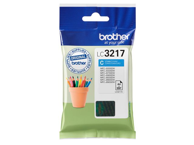 Inkjet Brother LC3217 cyan