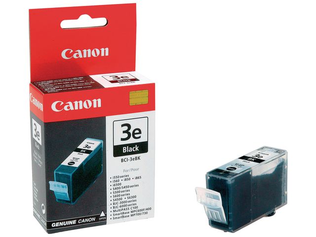 Inkjet Canon Bci-3E zwart