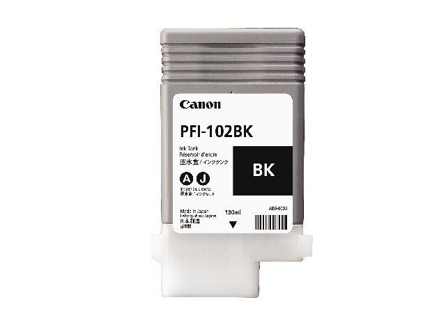 Inkjet Canon PFI-102 zwart