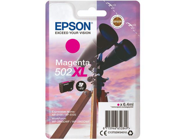 Inkjet Epson C13T02W3 502XL magenta