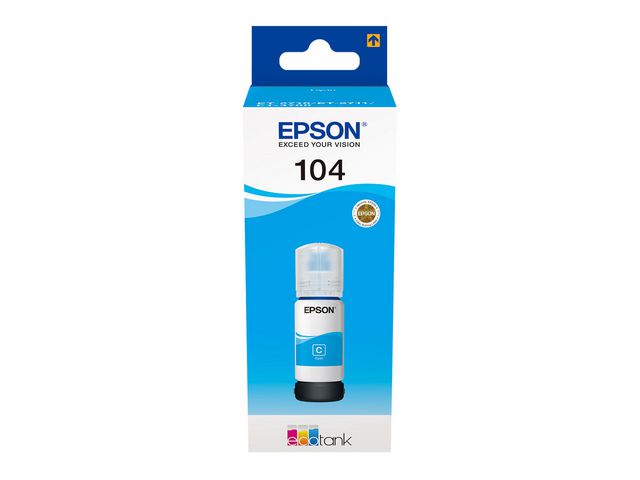 Inkjet Epson EcoTank 104 70 ml cyan