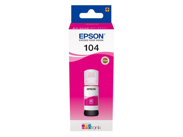 Inkjet Epson EcoTank 104 70 ml magenta