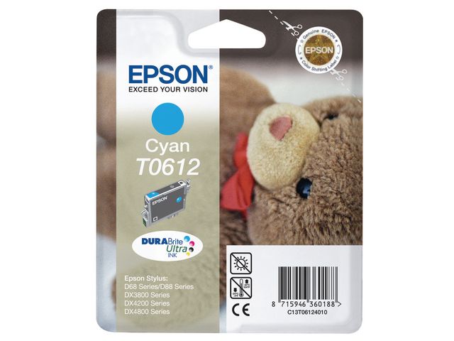 Inkjet Epson T061240 cyaan