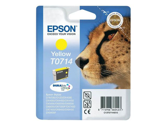 Inkjet Epson T07144012 Geel