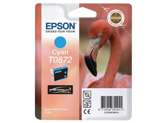 Inkjet Epson T0872 11,4ml cyan