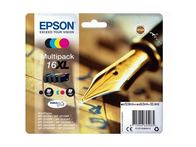 Inkjet Epson T16364012(16XL) multipk/pk4