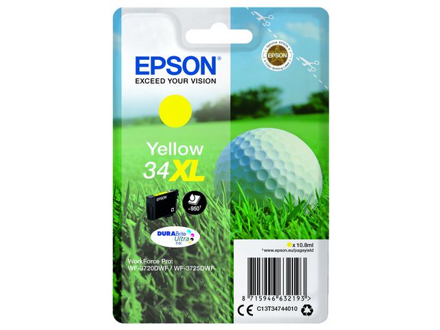 Inkjet Epson T34744010 geel (34Xl)