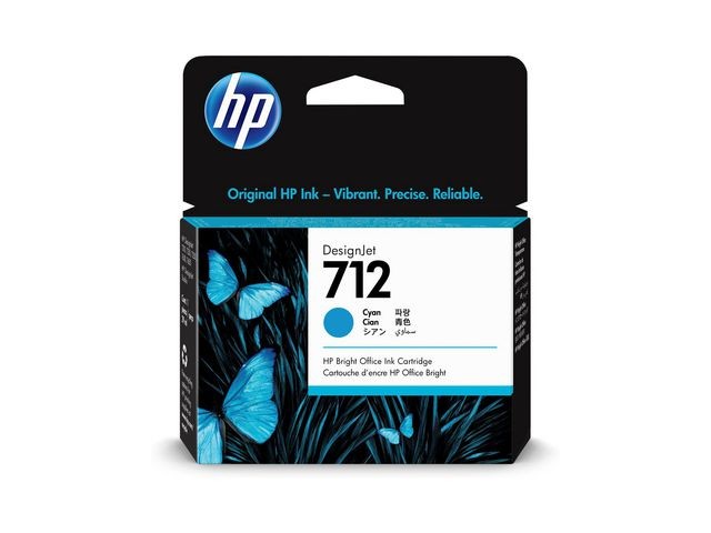 Inkjet HP 712 3ED67A 29ml cyan