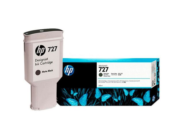 Inkjet HP 727 C1Q12A 300ml zwart