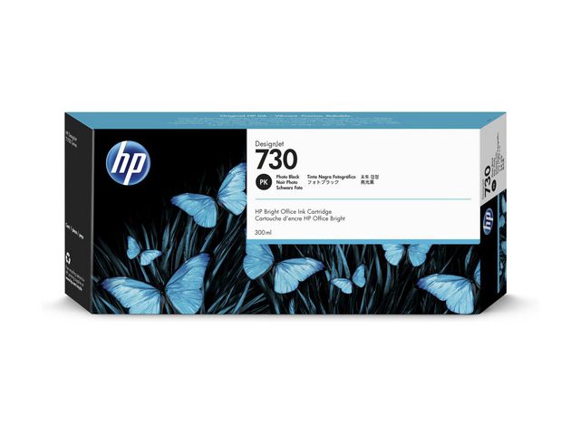 Inkjet HP 730 P2V73A 300ml photo zwart