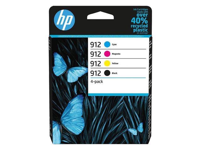 Inkjet HP 912 CMYK Multipack/pk4