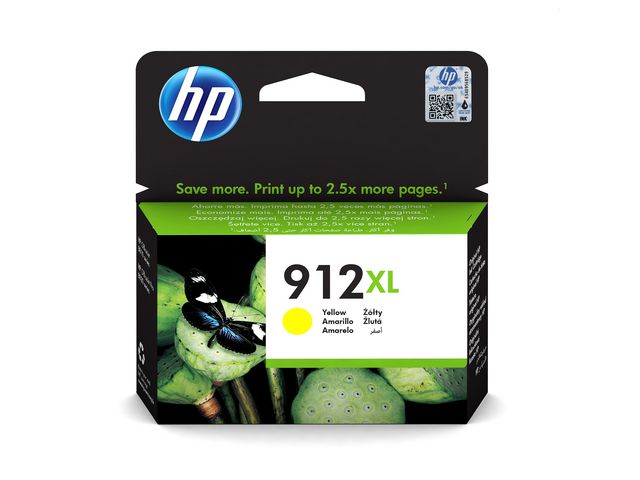 Inkjet HP 912 XL 3YL83AE geel