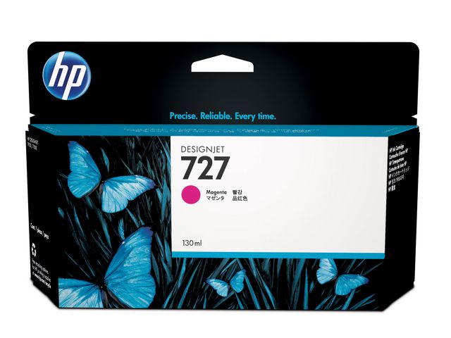 Inkjet HP B3P20A Designjet 130ml magenta