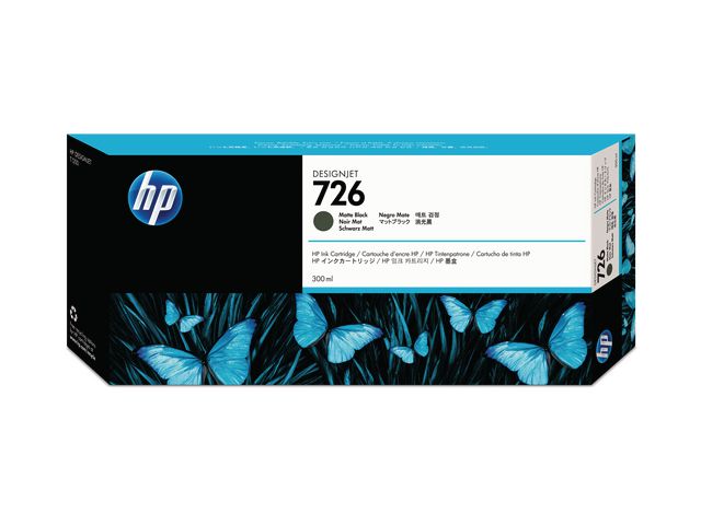 Inkjet HP CH575 Nr. 726 mat zwart