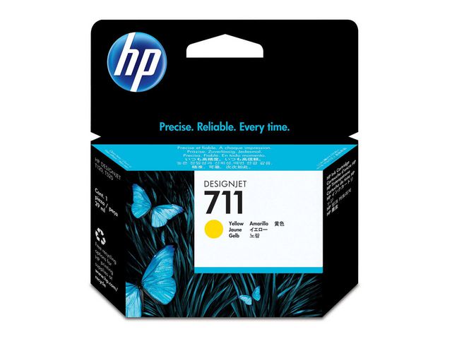 Inkjet HP CZ132A 29ml geel