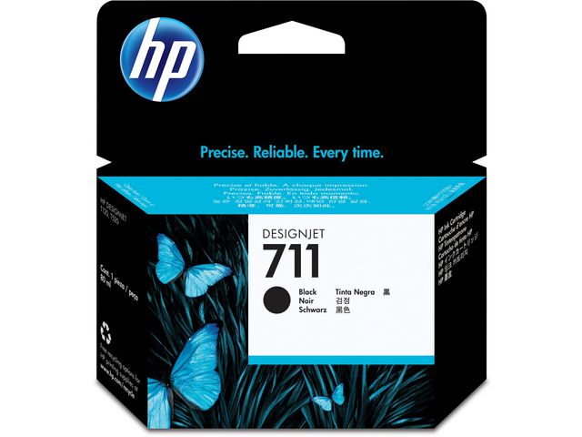 Inkjet HP CZ133A Type 711 80ML zwart