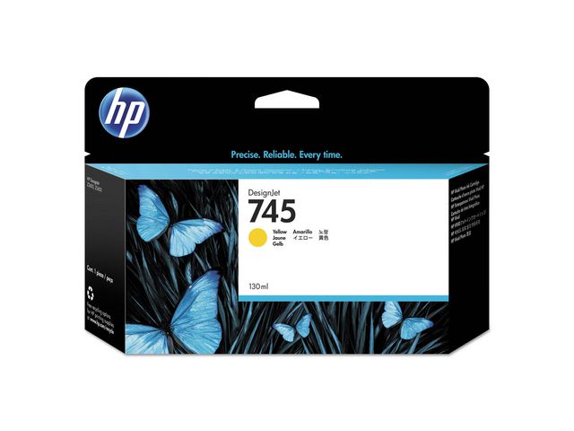 Inkjet HP F9J96A HP 745 geel