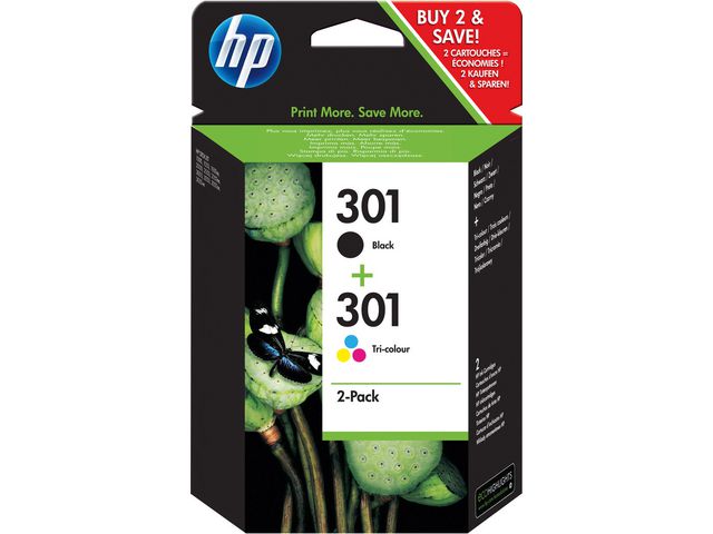 Inkjet HP N9J72AE 301 ZW/C/M/G/pak 2