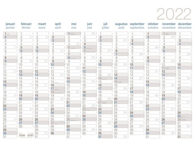 Jaarplanner Annoplan large 2022