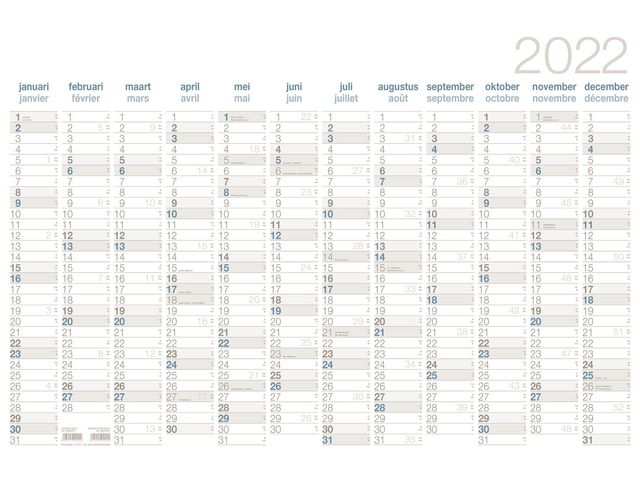 Jaarplanner Annoplan small 2022