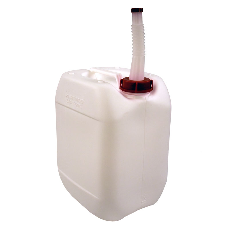 Jerrycan met Schenktuit 20 ltr 1x4 stuks