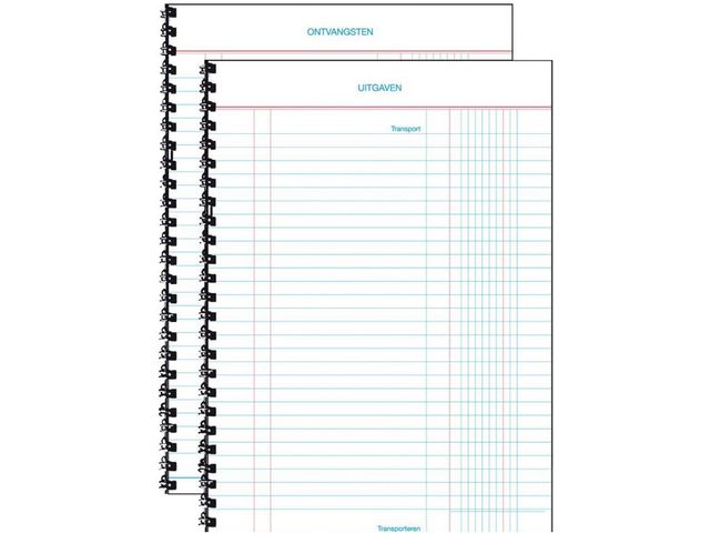 Kasboek Sigel A5 staand 50 blad/wr 5