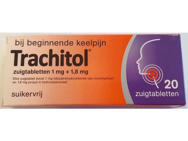 Keelpijntablet Trachitol