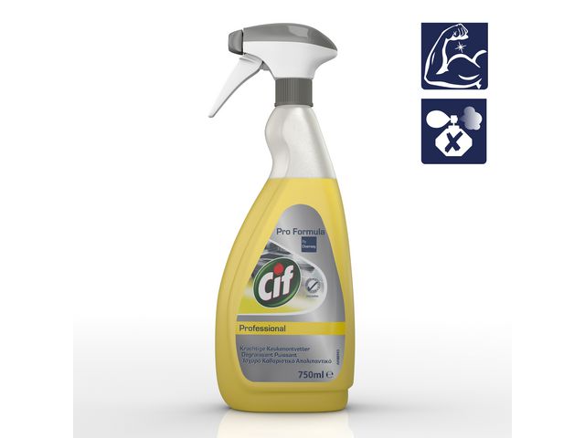 Keukenontvetter Cif profes /750ml