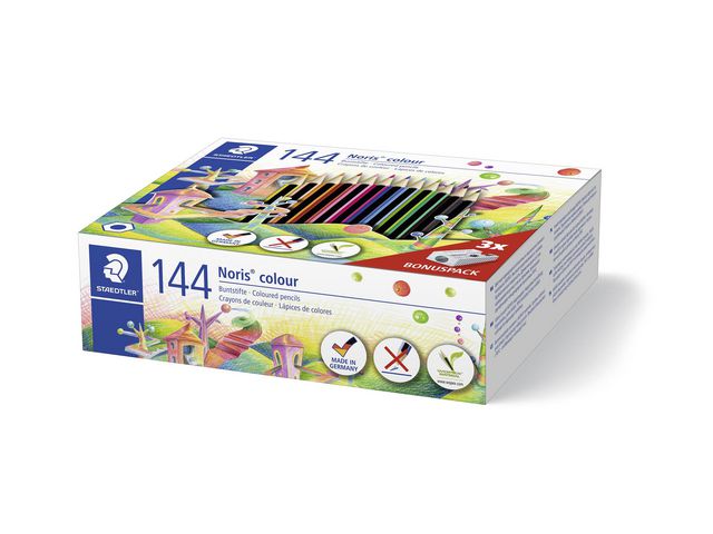 Kleurpotlood Staedtler Noris ass/pk144