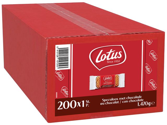 Koekjes Lotus speculoos met choc /ds200