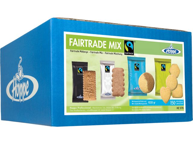 Koekjesmix Hoppe fairtrade 4 srt/ds150