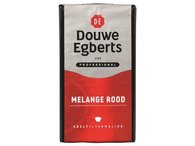 Koffie DE snelfiltermaling rood/pk 500g