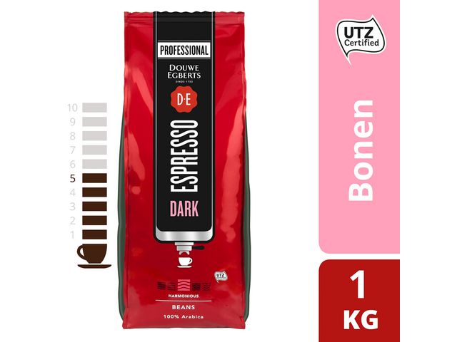 Koffiebonen DE espresso dark roast/1000g