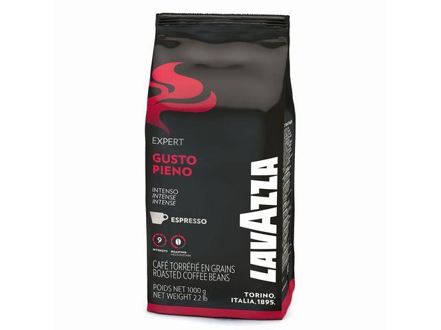 Koffiebonen Lavazza Gusto Pieno 1Kg