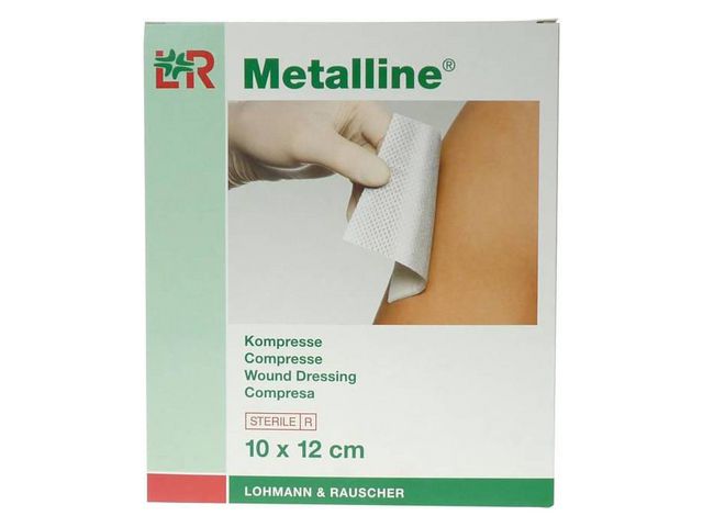 Kompres Metalline 10x12cm /pk10