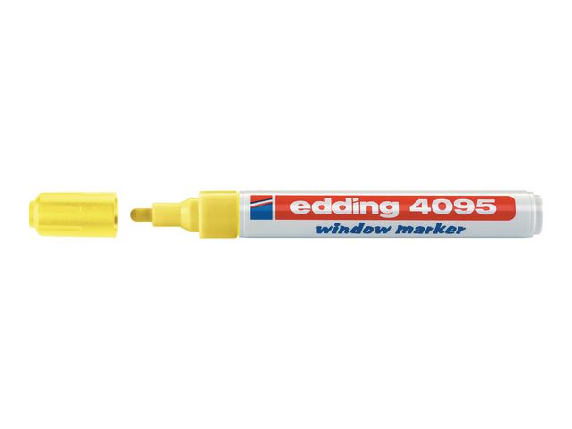 Krijtmarker edding 4095 2-3mm geel/ds 10