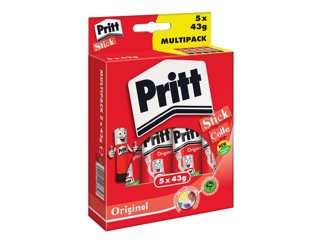 Lijmstift Pritt permanent 43 gram/bs 5