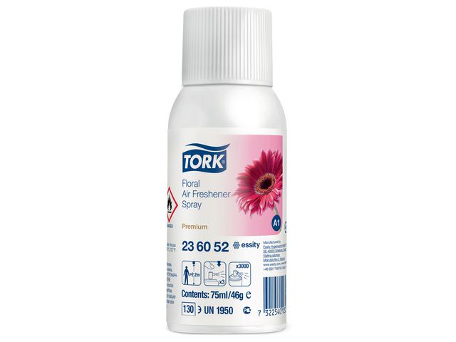 Luchtverfrisser Tork A1 floral/bus75ml