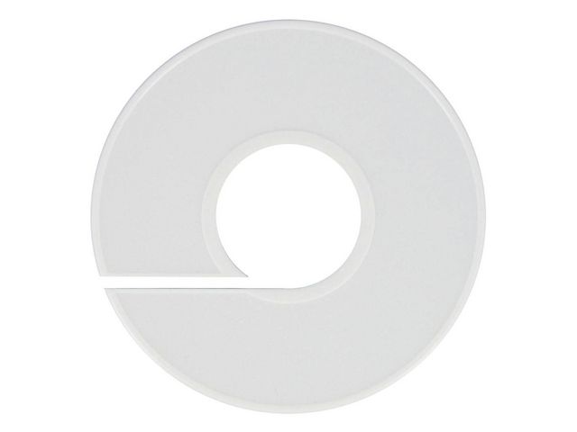 Maatring onbedrukt diameter 11cm wit