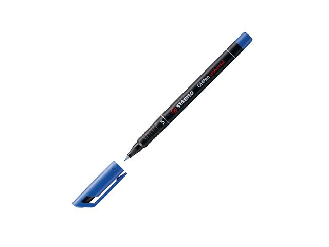 Marker OHP Stabilo perm. 0.4mm bl/ds10