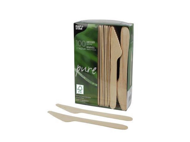 Mes hout pure 16,5cm /pk100