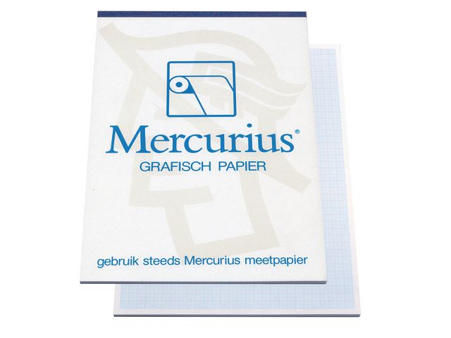 Millimeterpapier A3 blauw/blok 50v