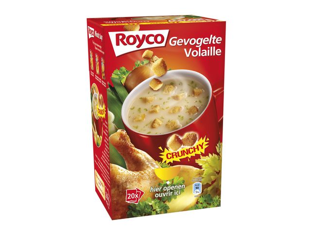 Minute soup Royco Vel.gevogelte 200ml/20