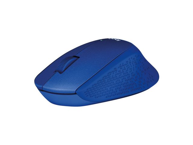 Muis Logitech silent pls m330 blauw