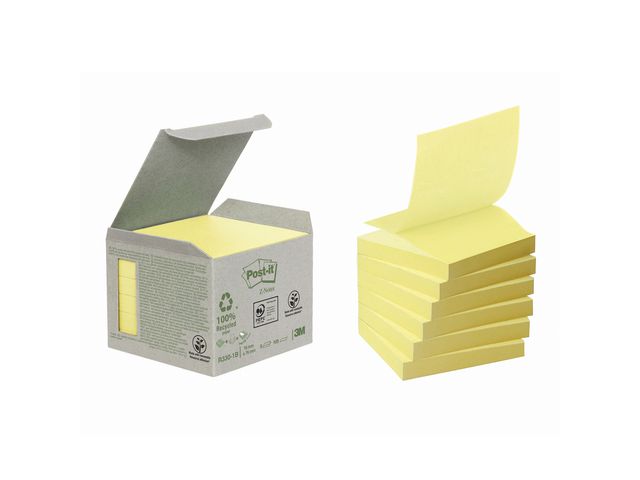 Notitieblok Post-it Z-not rec76x76 gl/p6