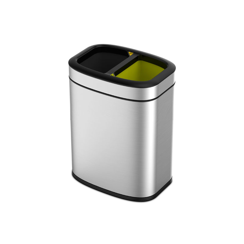 OLI-Cube Open Top Bin 10+10 ltr, EKO