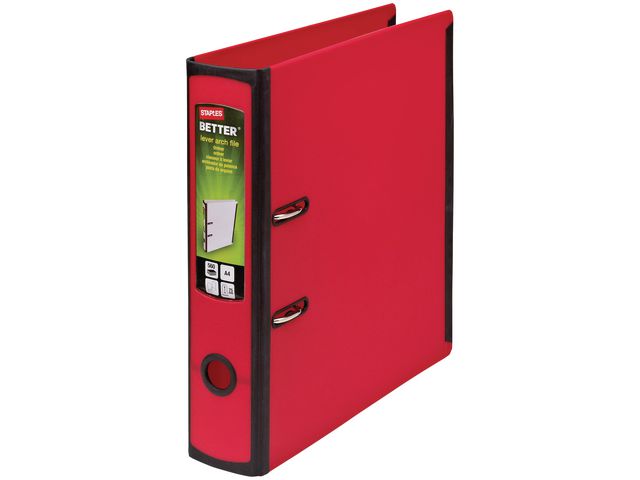 Ordner Better Binder A4-maxi 75mm rood