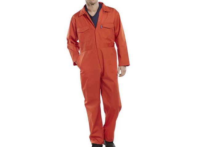 Overall Click oranje 34